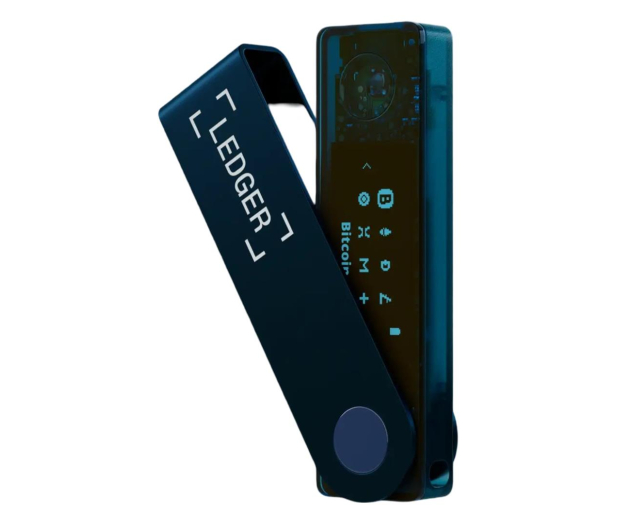 Ledger Nano X sapphire blue LEDGERNANOSB - 1290478 - zdjęcie